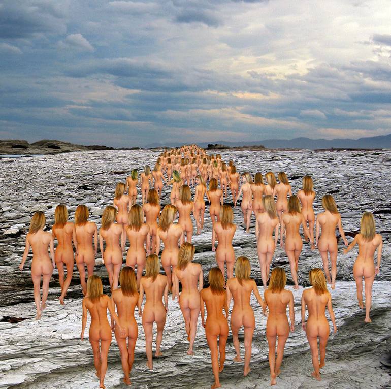 Original Contemporary Nude Digital by kevin laidler