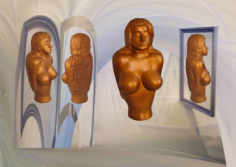 Original Nude Sculpture by kevin laidler