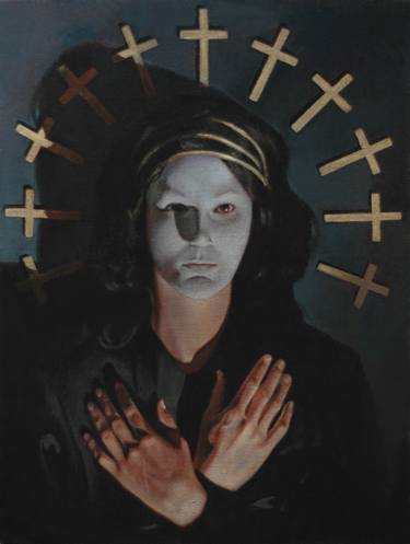 Original Figurative Mortality Paintings by Ray Donley