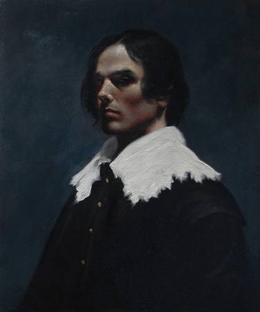 Saatchi Art Artist Ray Donley; Paintings, “Spanish Gentleman (No. 12 from "The Great Velazquez Controversy")” #art