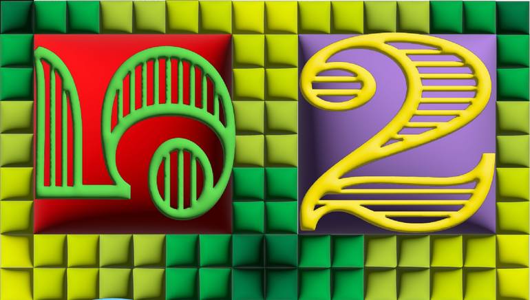 Original Conceptual Abstract Digital by Vinci Art