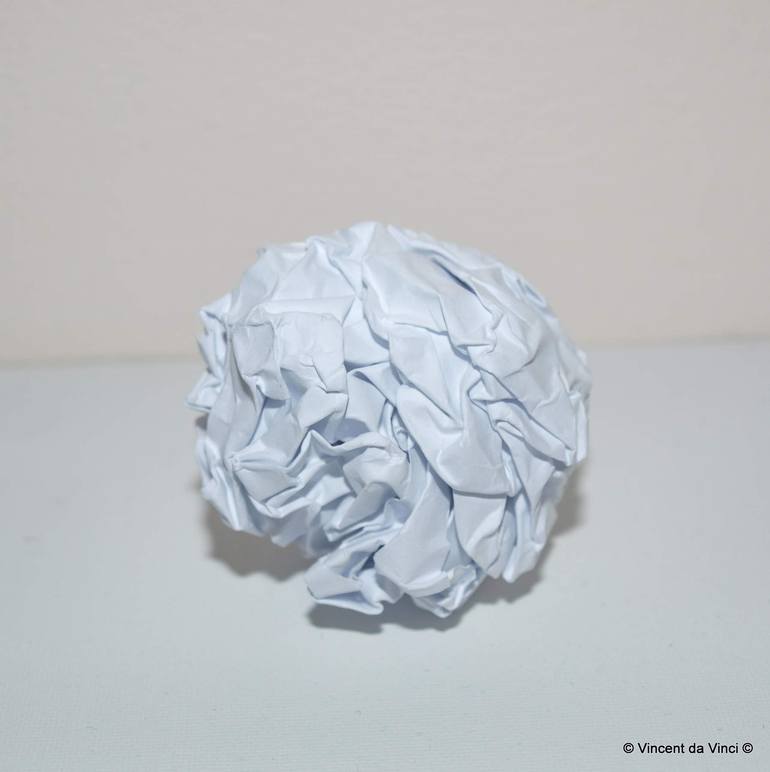 Original Conceptual Abstract Sculpture by Vinci Art