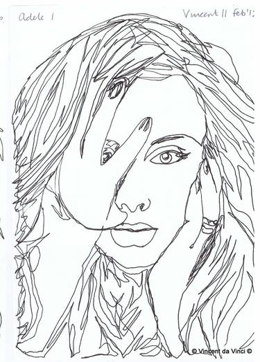 Drawing Project: Adele I thumb
