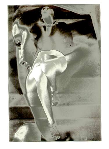 Original Figurative Women Printmaking by Miguel Lopez Lemus