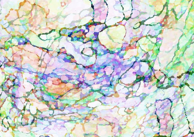 Original Abstract Digital by Ageliki Baka