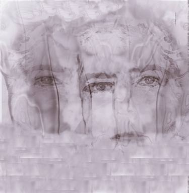 Print of Conceptual Portrait Mixed Media by ageliki baka