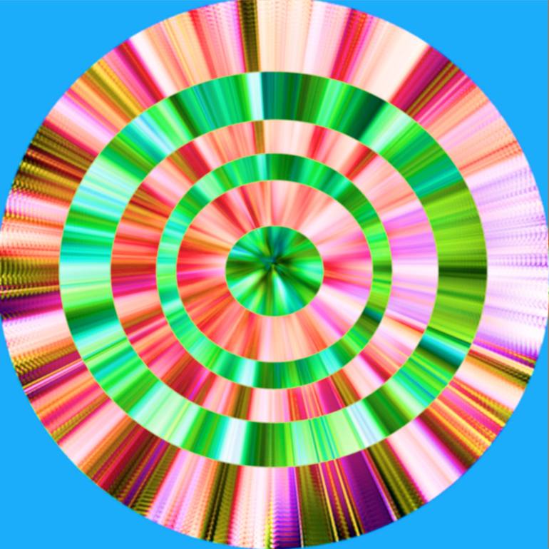 Original Conceptual Geometric Digital by Ageliki Baka