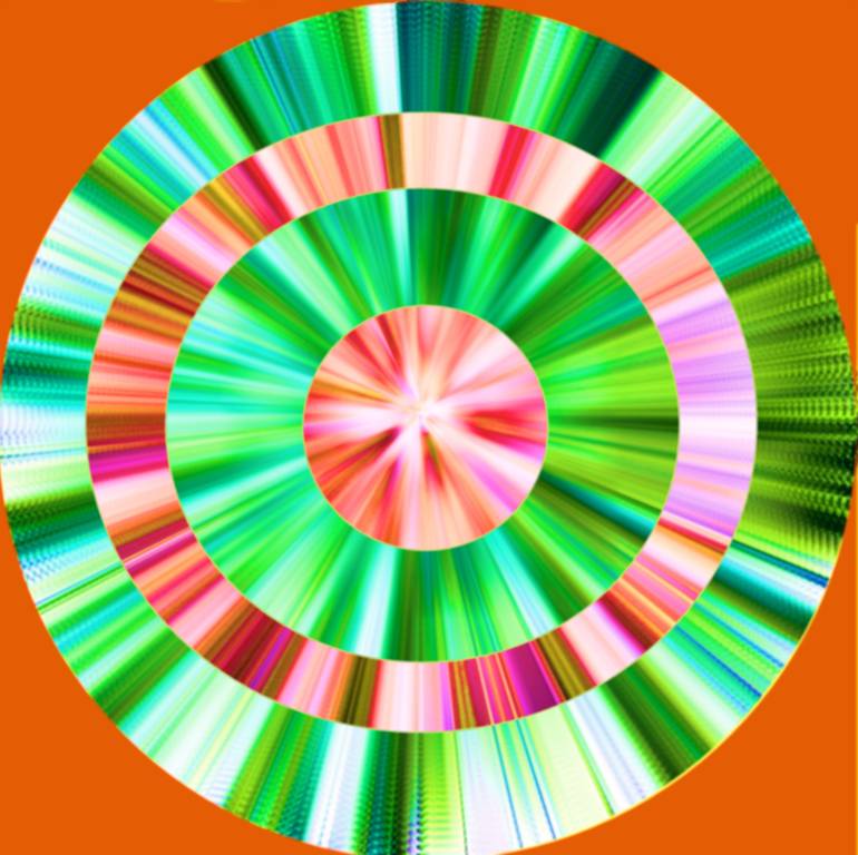 Original Conceptual Geometric Digital by Ageliki Baka