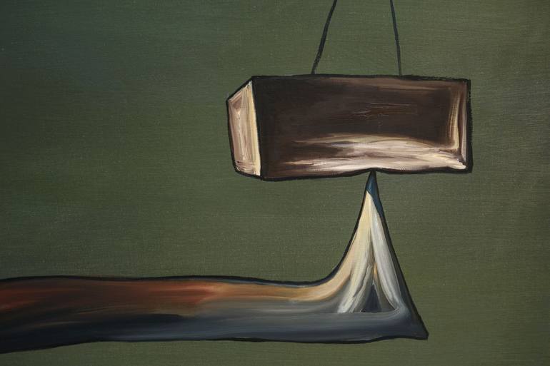 Original Figurative Abstract Painting by Theo Overgaauw