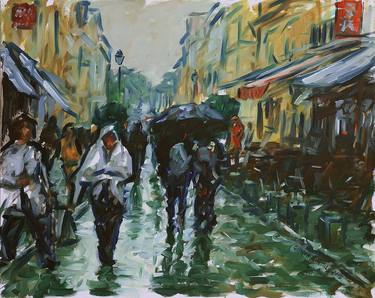 Versailles in the Rain (SOLD) thumb