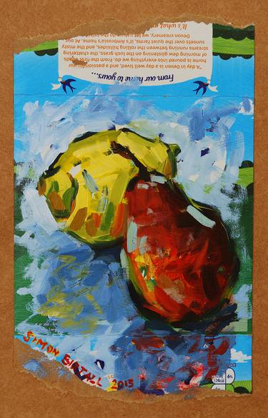 Original Food Painting by Simon Birtall