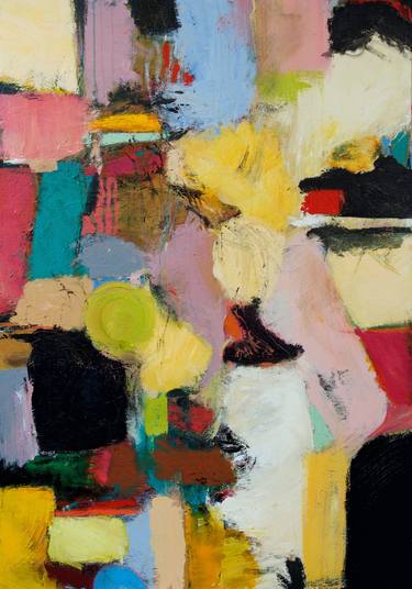 Original Abstract Paintings by Allan P Friedlander