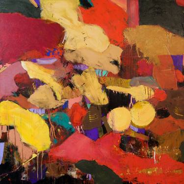 Original Abstract Paintings by Allan P Friedlander