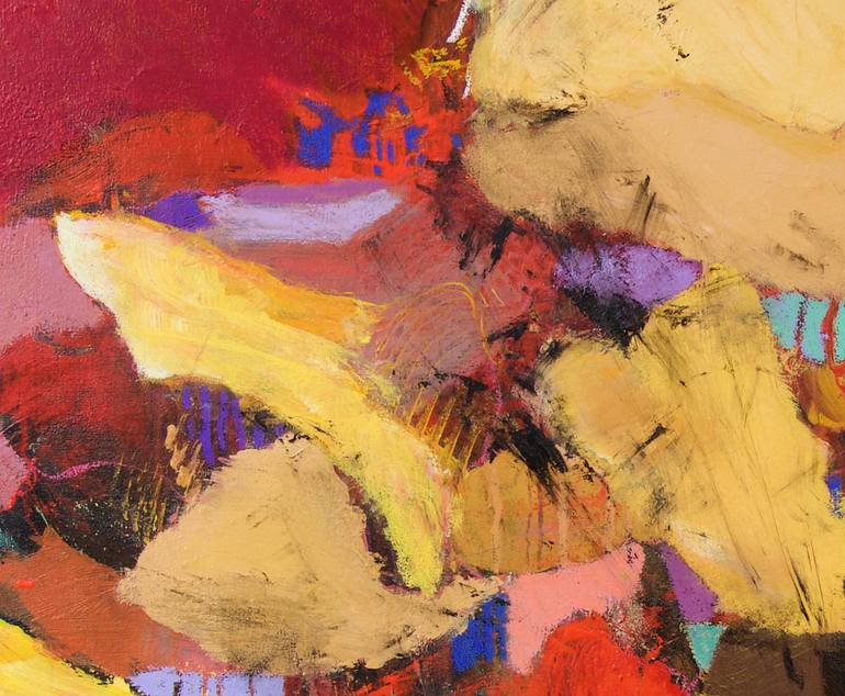 Original Abstract Expressionism Abstract Painting by Allan P Friedlander