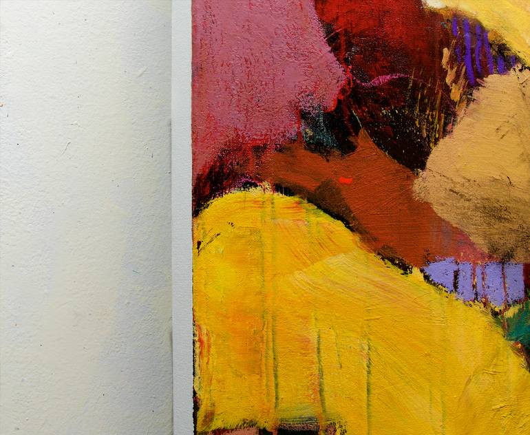 Original Abstract Expressionism Abstract Painting by Allan P Friedlander