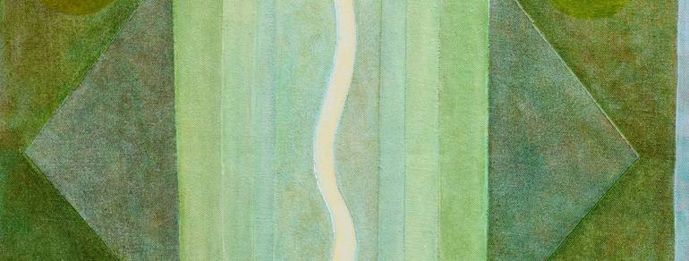 Original Abstract Landscape Painting by Ian Macintosh