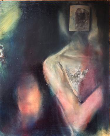 Original Surrealism Nude Paintings by Chiara Briganti