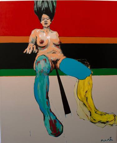 Print of Pop Art Nude Paintings by Michael Lentz