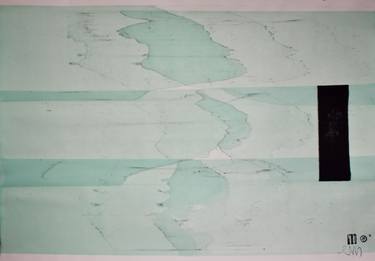 Original Abstract Expressionism Abstract Drawings by Michael Lentz