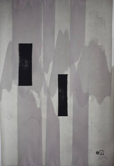 Original Abstract Expressionism Abstract Drawings by Michael Lentz