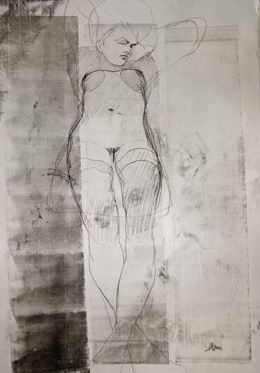 Original Nude Printmaking by Michael Lentz