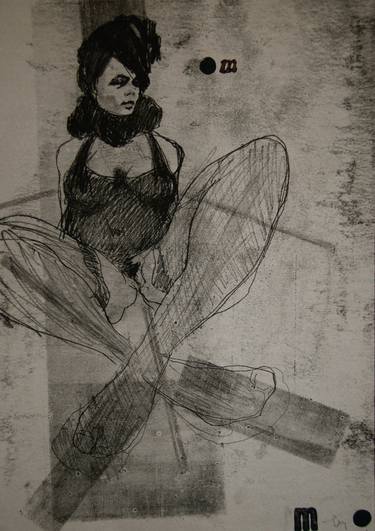 Print of Pop Art Nude Printmaking by Michael Lentz