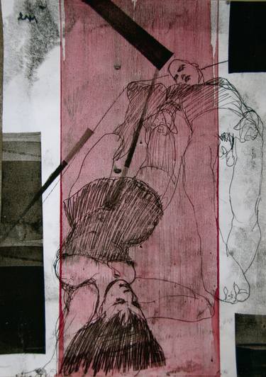 Print of Expressionism Love Printmaking by Michael Lentz