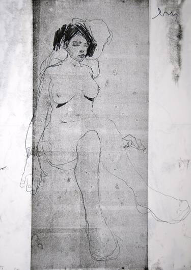 Print of Nude Drawings by Michael Lentz