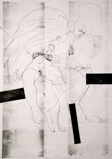 "Angel's Awakening", NUDE No. 3602 (100 x 70 cm) thumb