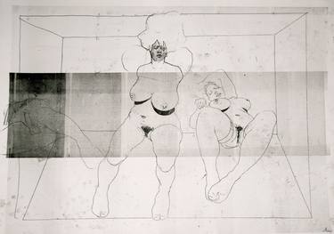 Original Nude Drawings by Michael Lentz