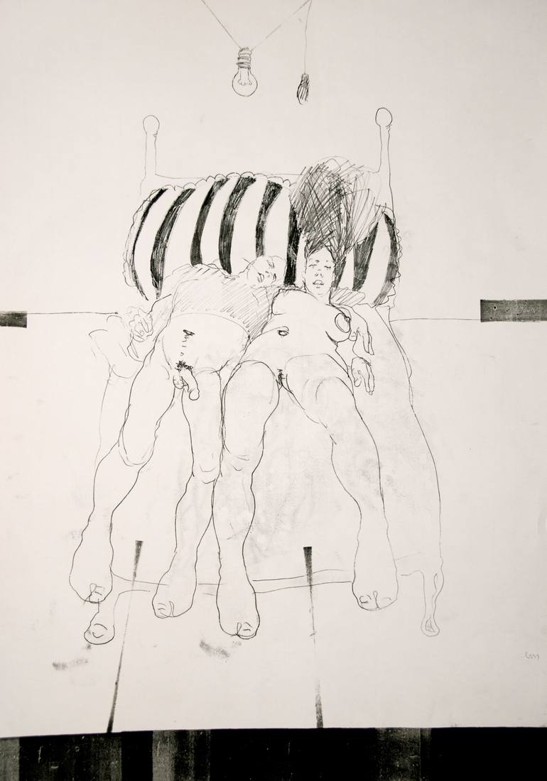 Original  Drawing by michael lentz