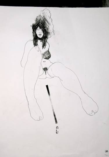 Original Nude Drawings by Michael Lentz