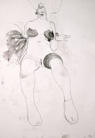 Original Nude Drawings by Michael Lentz