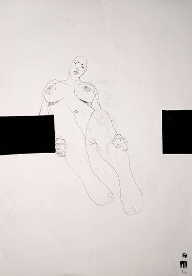 NUDE 3857 (from the series  "ready maiden") 100x70 cm thumb