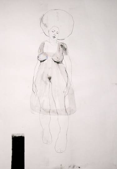 NUDE 3863 (from the series  "ready maiden") 100x70 cm thumb