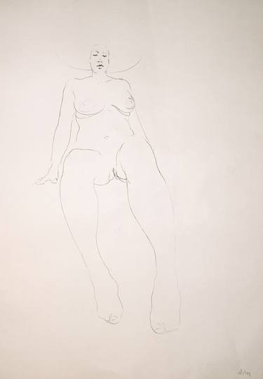 NUDE 3895 (from the series  "ready maiden") 100x70 cm thumb