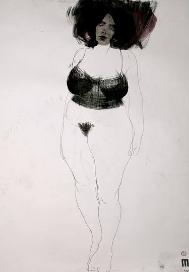 Original Nude Drawings by Michael Lentz