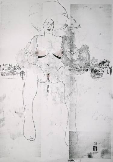NUDE 4142 (100x70cm) from the series "las mujeres transparentes" thumb