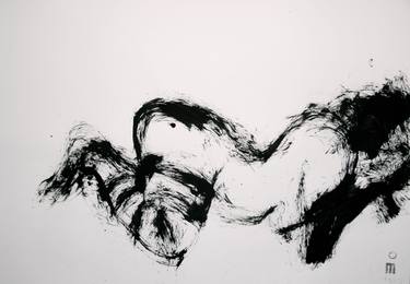 Original Figurative Love Drawings by Michael Lentz