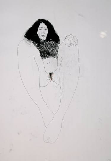 NUDE 4195 (from the series  "ready maiden") 100x70 cm thumb