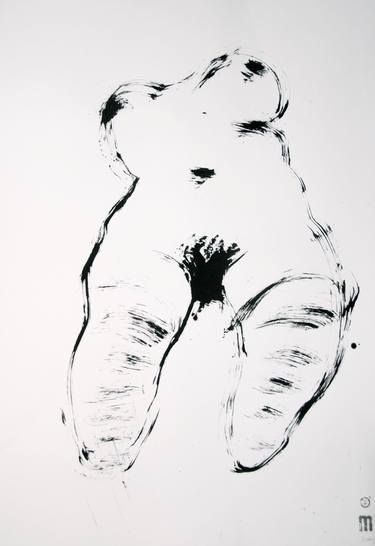 NUDE 4202 (from the series  "las mujeres transparentes") 100x70 cm thumb
