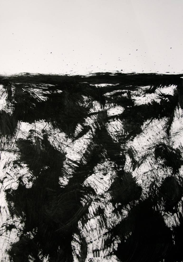 PAISAJE IDEAL 211, 100x70cm Drawing by Michael Lentz | Saatchi Art