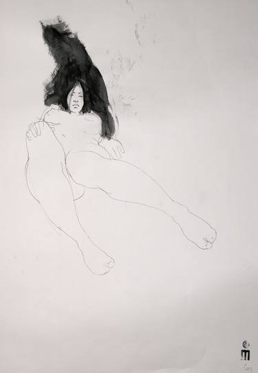 NUDE 4331, 100x70cm, from the series "niobide blessée" thumb