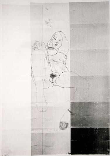 NUDE 4339, 100x70cm, from the series "niobide blessée" thumb