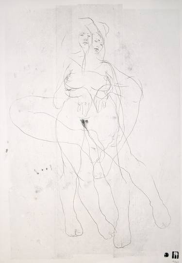 Print of Figurative Love Drawings by Michael Lentz