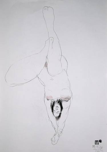 Print of Figurative Erotic Drawings by Michael Lentz