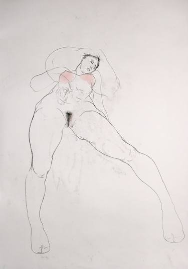 Print of Fine Art Erotic Drawings by Michael Lentz