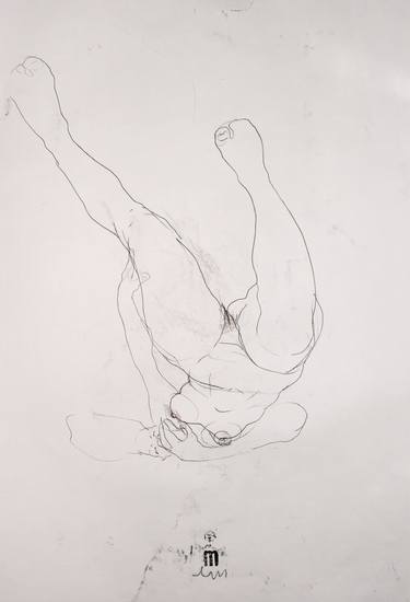 Print of Figurative Body Drawings by Michael Lentz