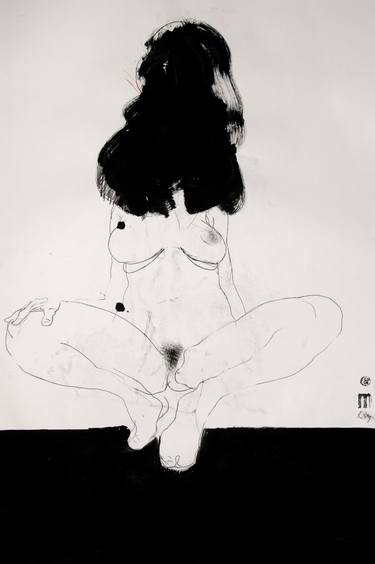 Print of Figurative Body Drawings by Michael Lentz