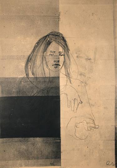Print of Abstract Portrait Drawings by Michael Lentz